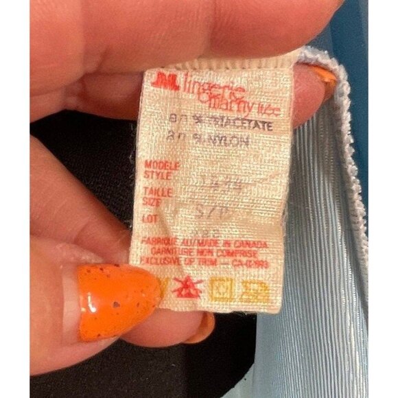 Vintage 80s house dress, baby blue nylon robe, assorted tiebelt - Picture 9 of 10